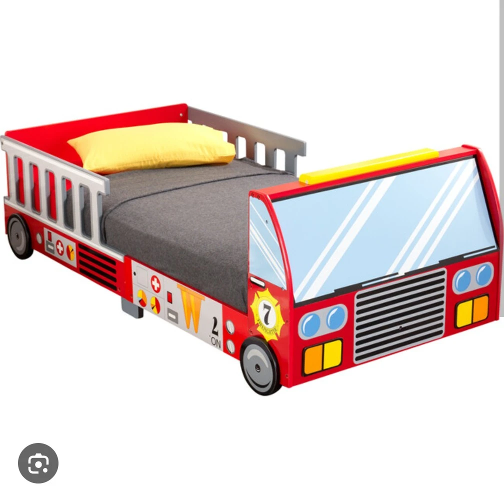 Red Fire Truck Toddler Bed