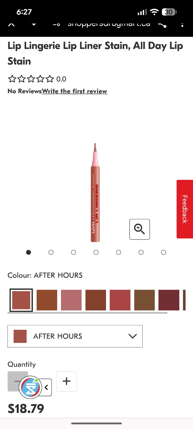 NYX Lip Liner Stain - After Hours - photo 4