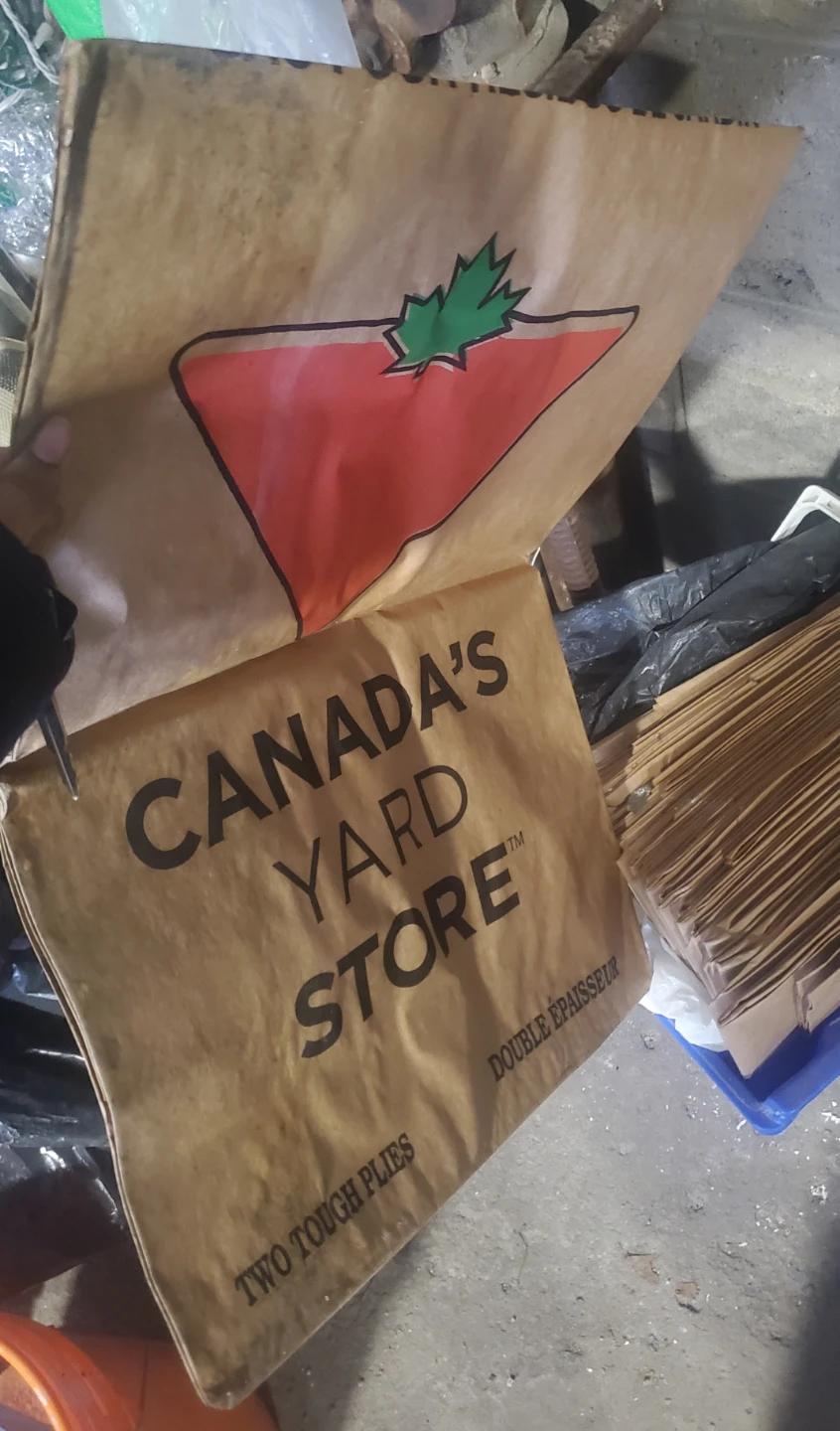 Canadian Tire Kraft Paper Yard Waste Bags