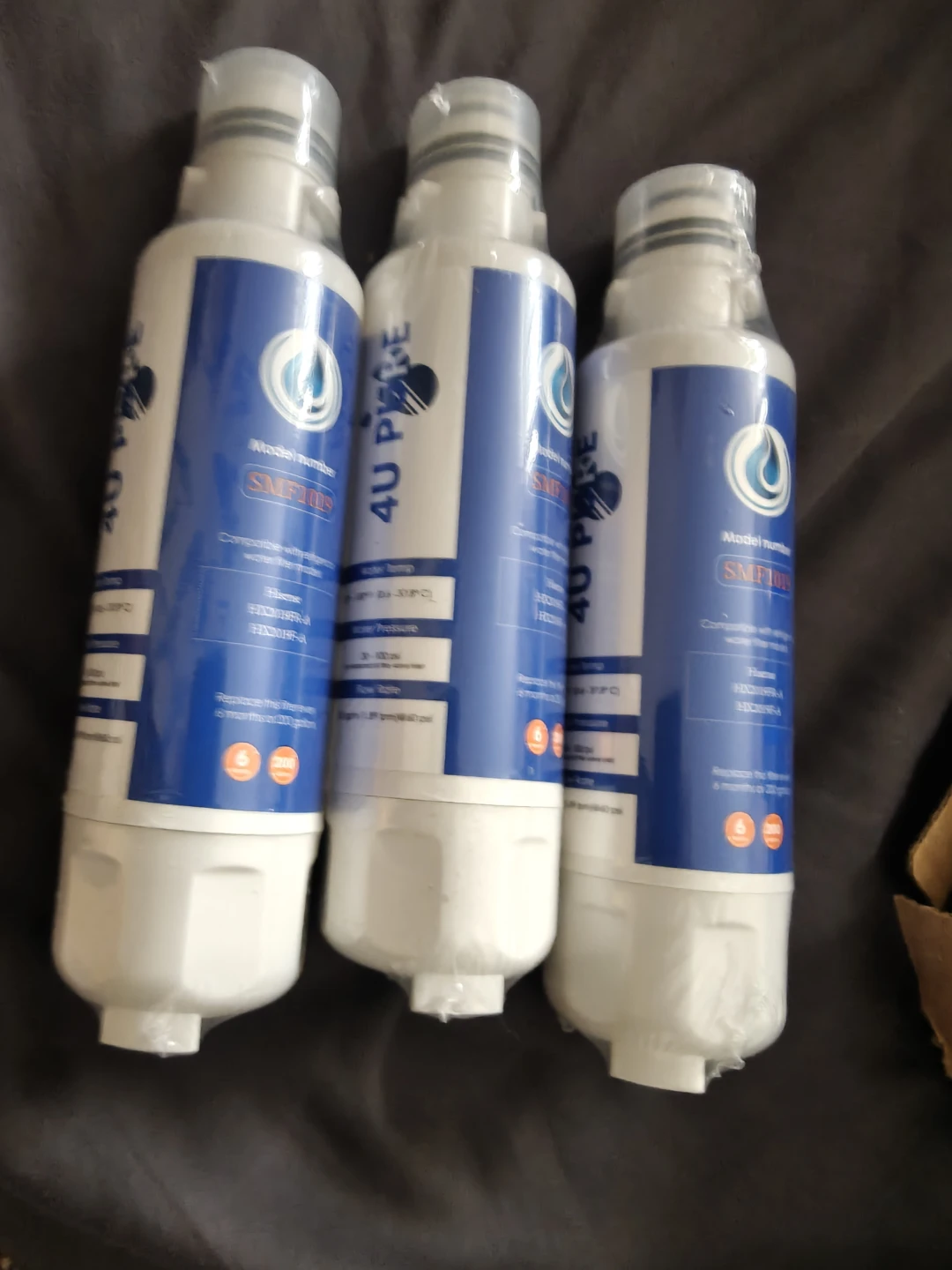 4U Pure SMF100 Water Filters - Set of 3