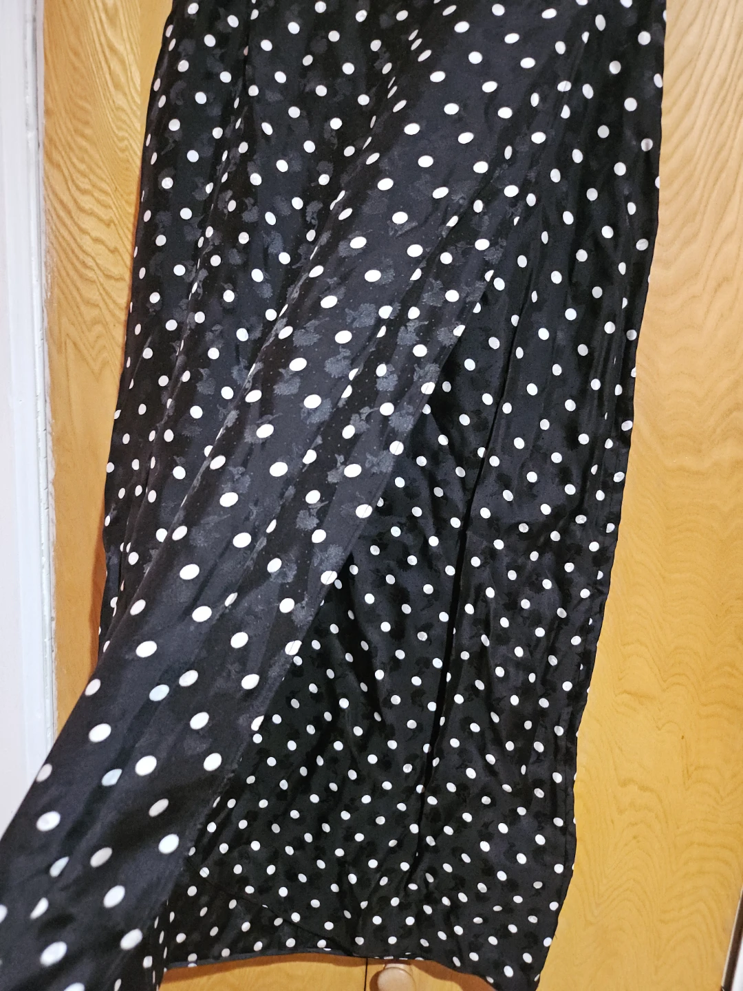 Kate Spade New York Black & White Polka Dot Midi Skirt - photo 2