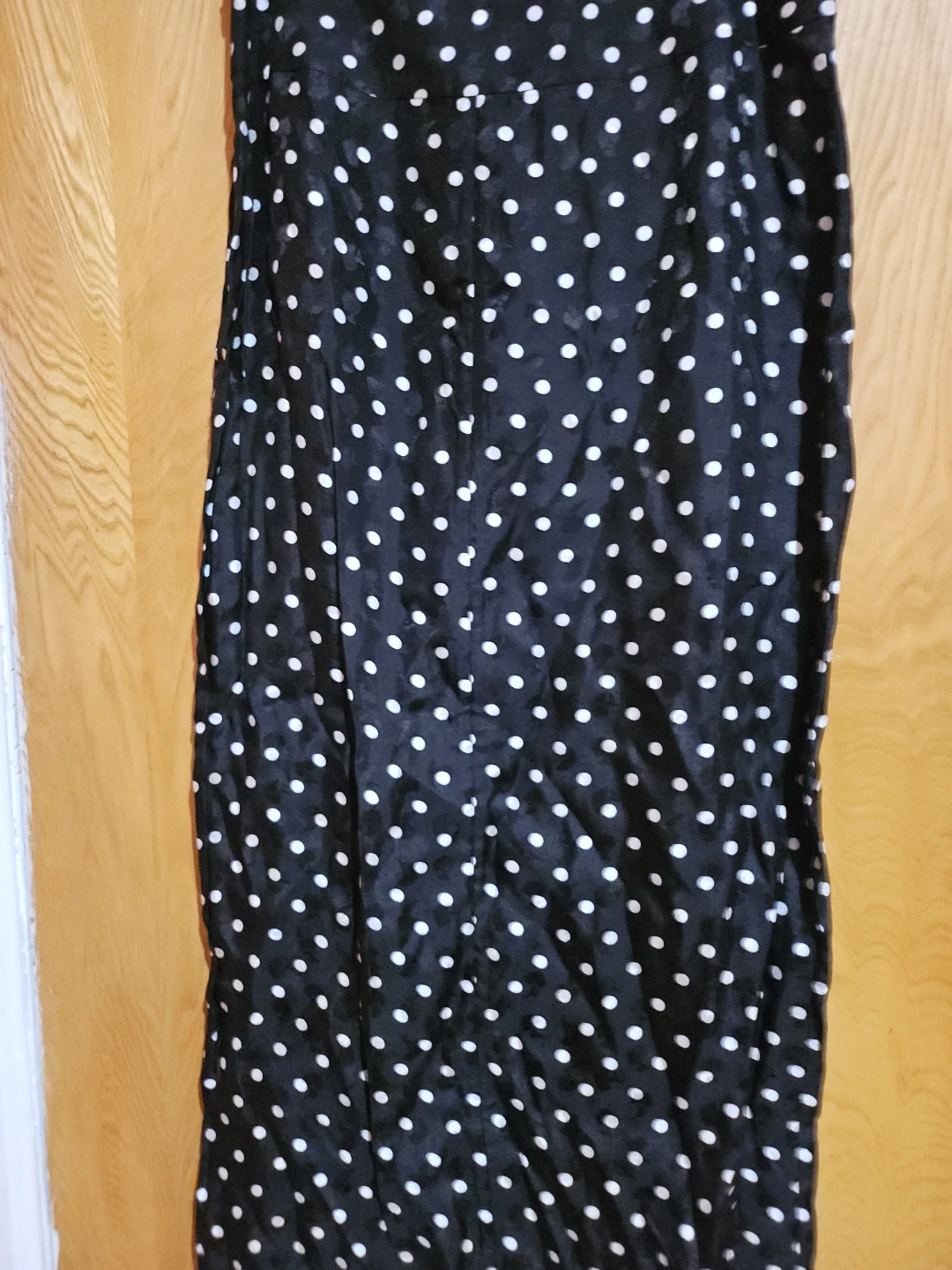 Kate Spade New York Black & White Polka Dot Midi Skirt - photo 3