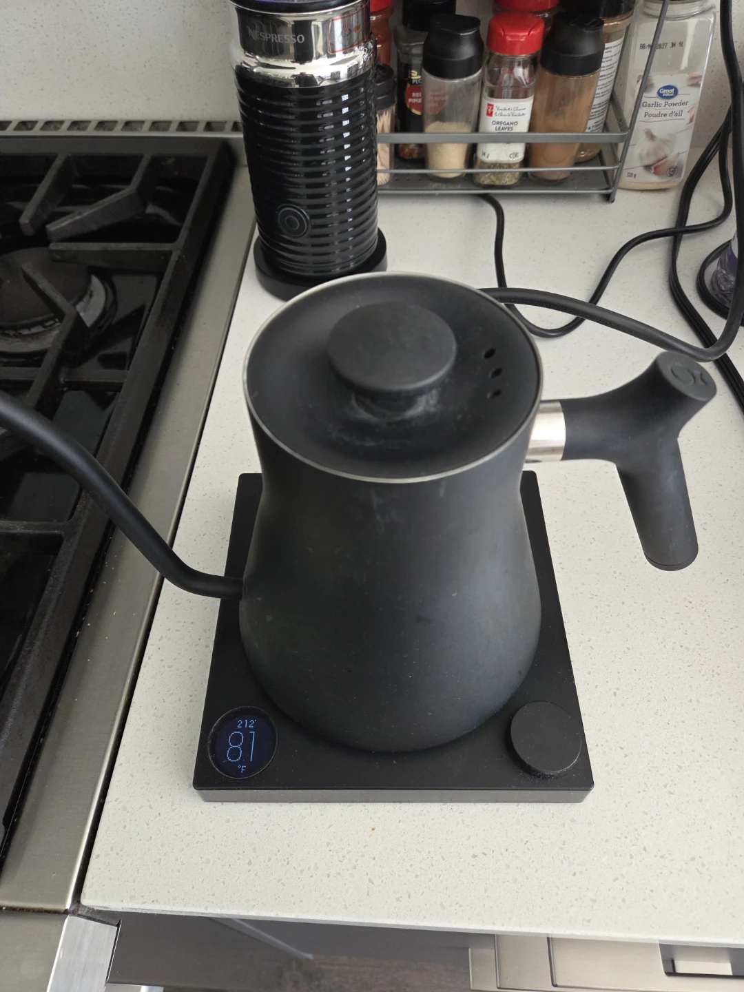 Fellow Black Gooseneck Electric Kettle