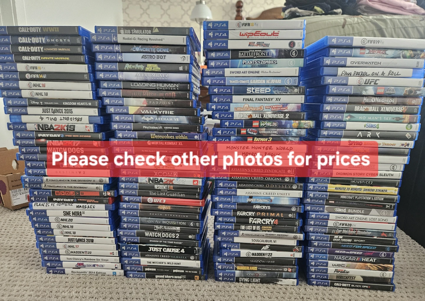 PlayStation 4 Video Games Bundle
