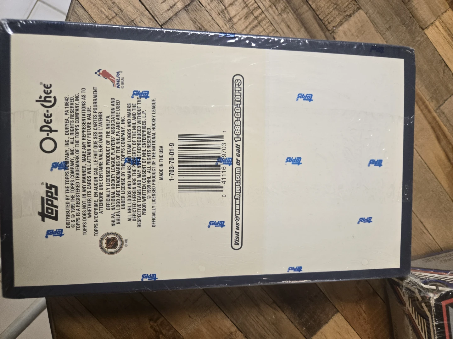 1999-2000 O-Pee-Chee Hockey Cards Box - photo 2