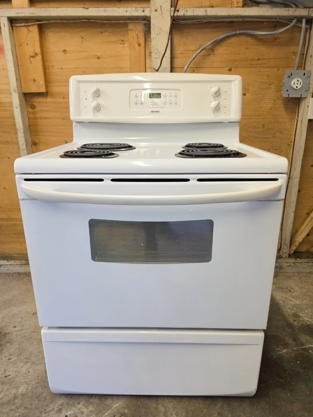 Kenmore 30" White Electric Coil Range  - Delivery Available - photo 2