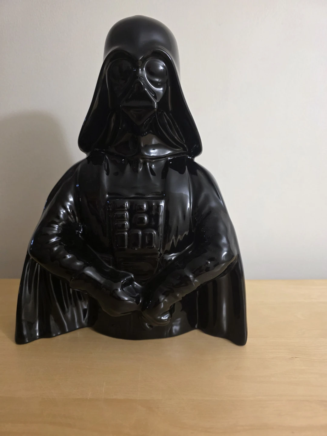 Black Darth Vader Ceramic Figurine
