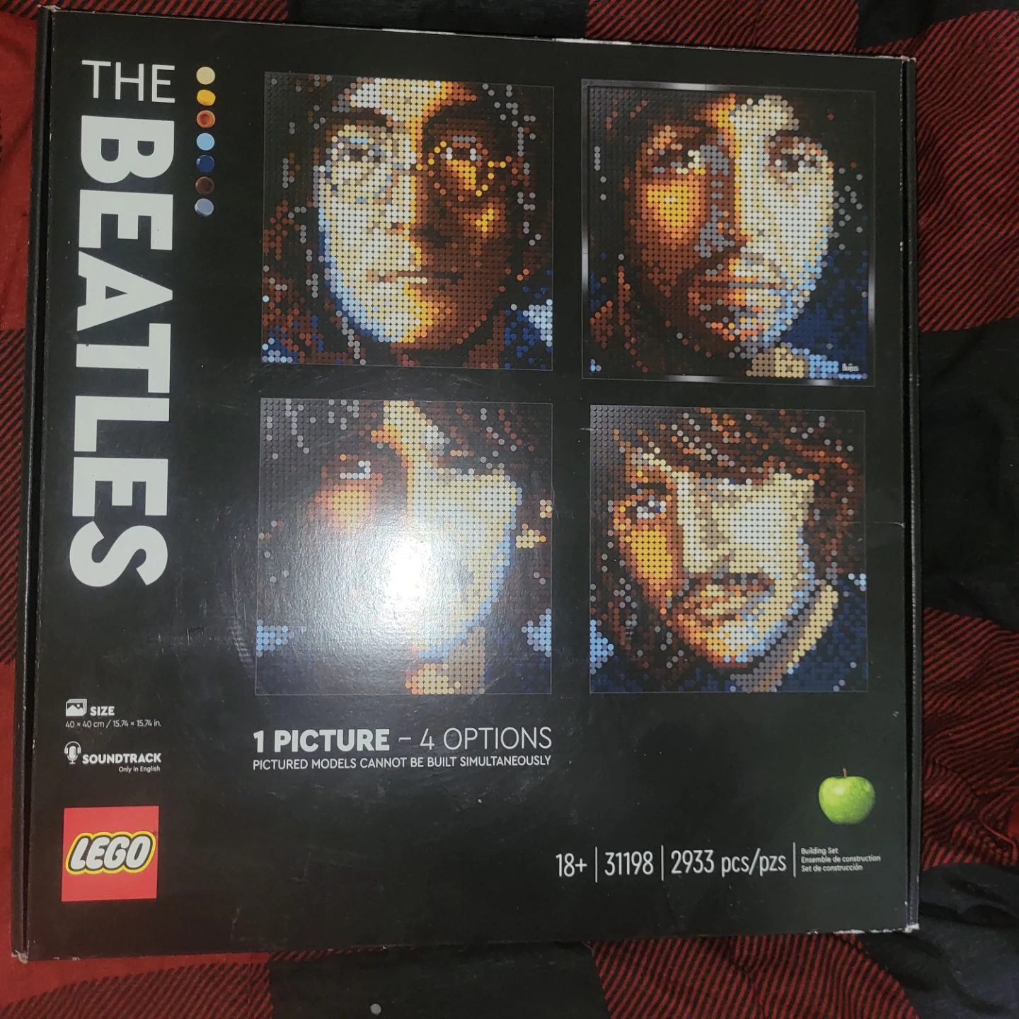 LEGO The Beatles Iconic Portraits Building Set
