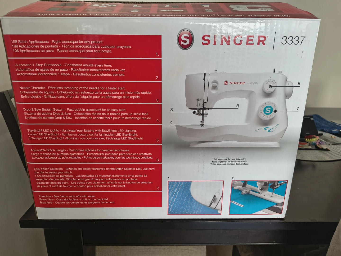 Singer 3337 Sewing Machine - photo 2