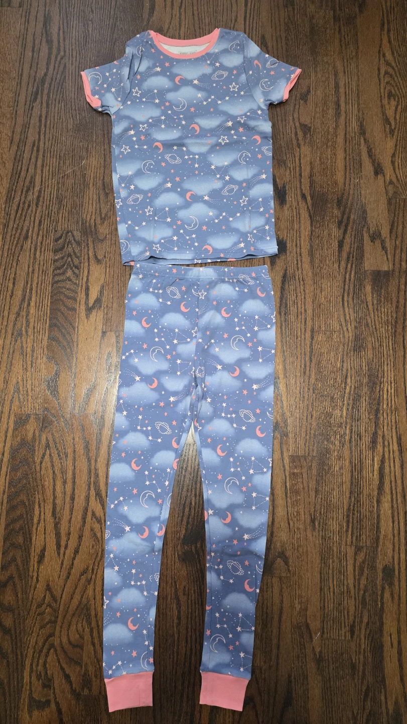 2 girls Pajama Sets Size 10Y Like New - photo 2