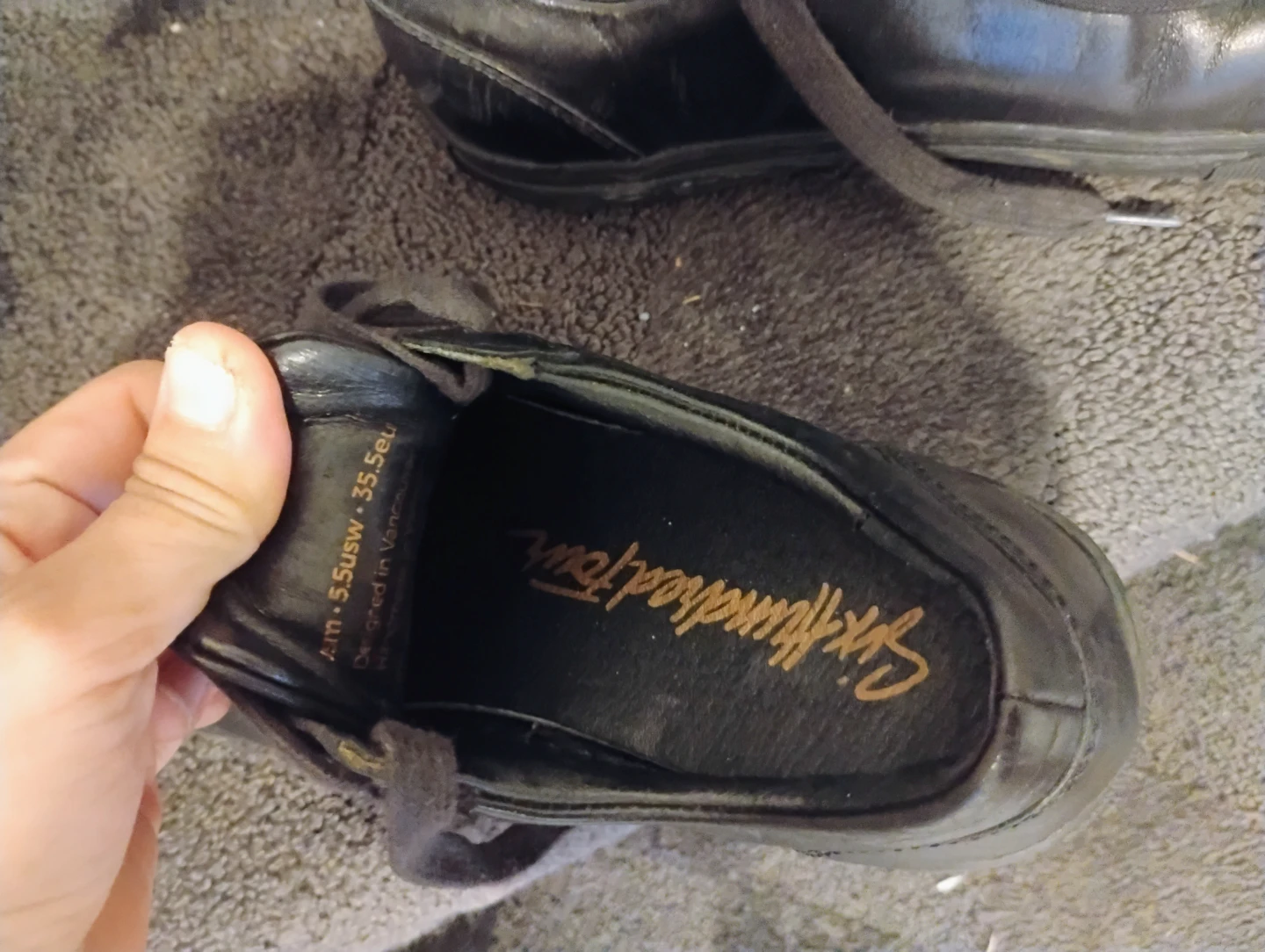SixHundredFour Black Leather Shoes - photo 2