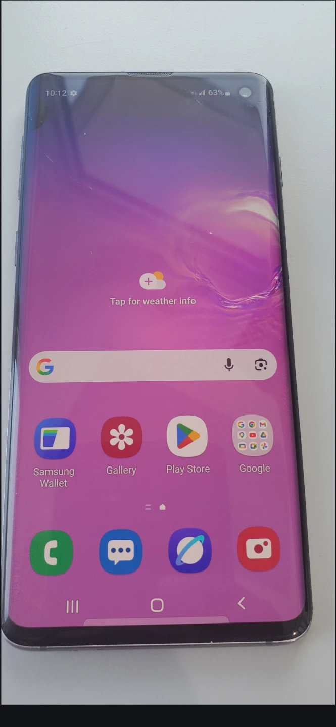Samsung Galaxy S10 - Black