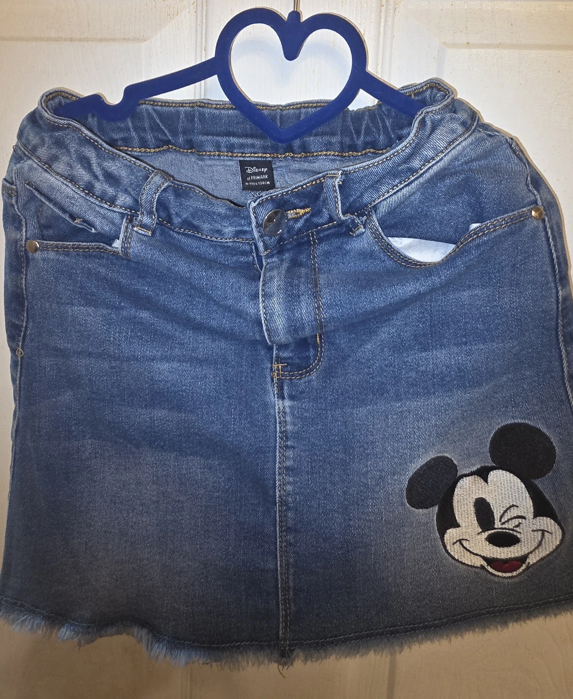 Girls Denim Mickey Mouse Skirt - photo 3