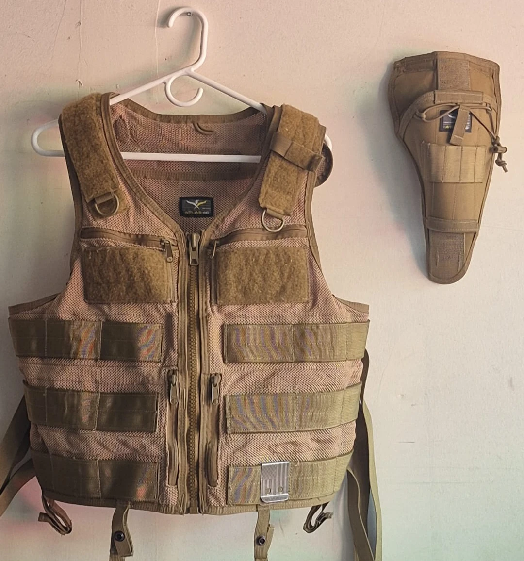 Atlas Tactical Vest with Holster