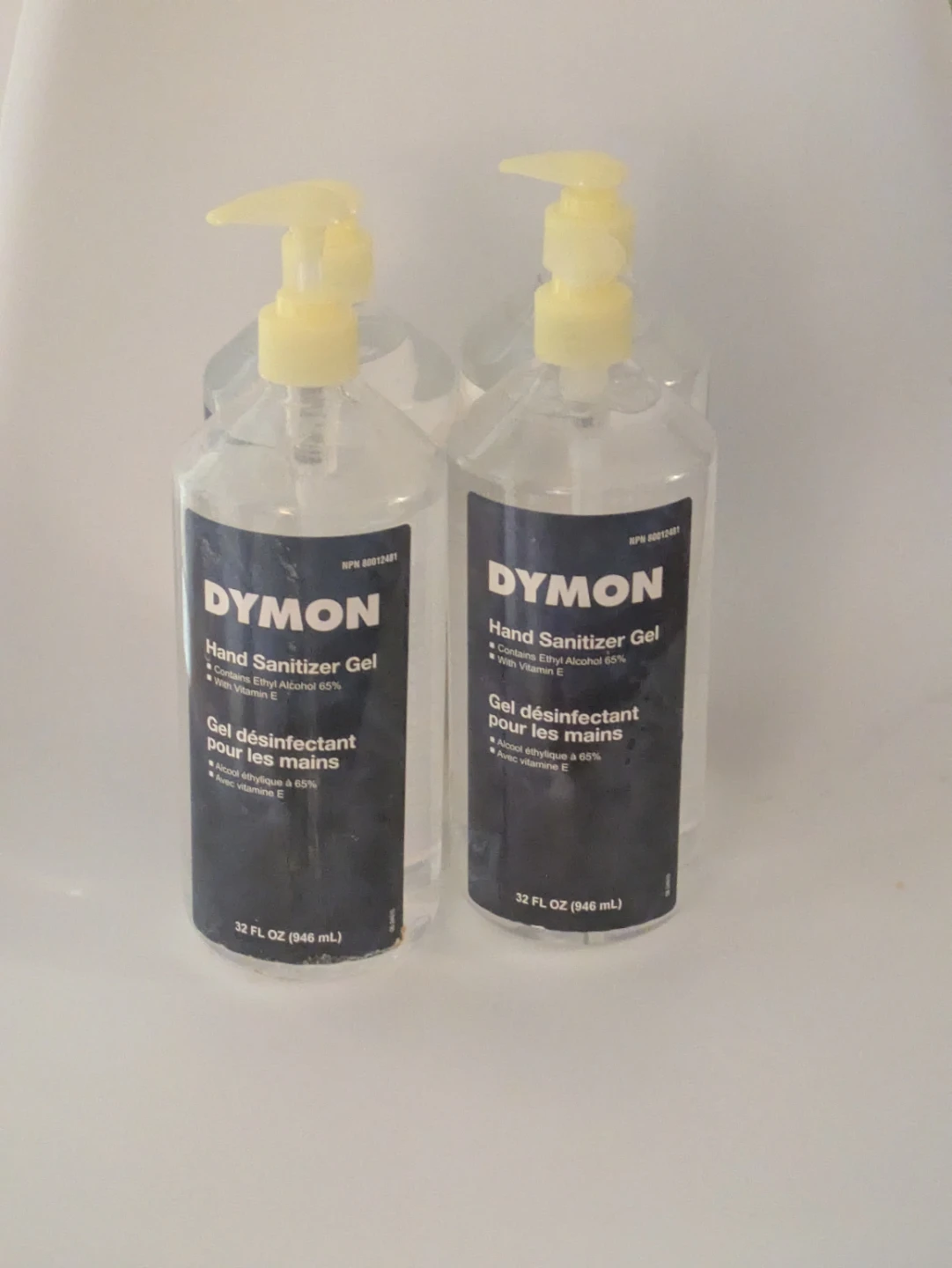Dymon Hand Sanitizer Gel -  4x 32 FL OZ Bottles