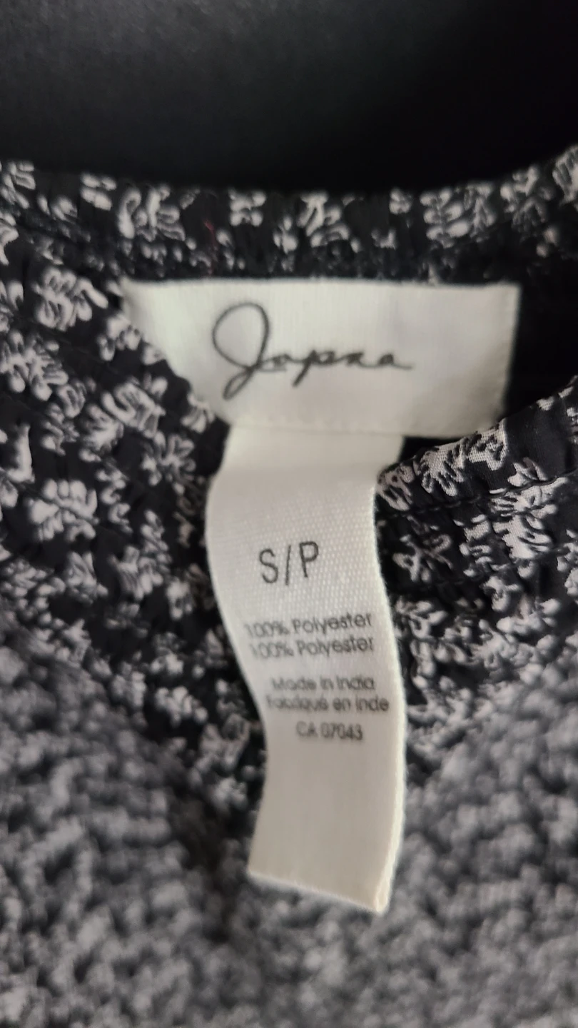 Jopaa Black Floral Smocked Midi Dress - photo 2