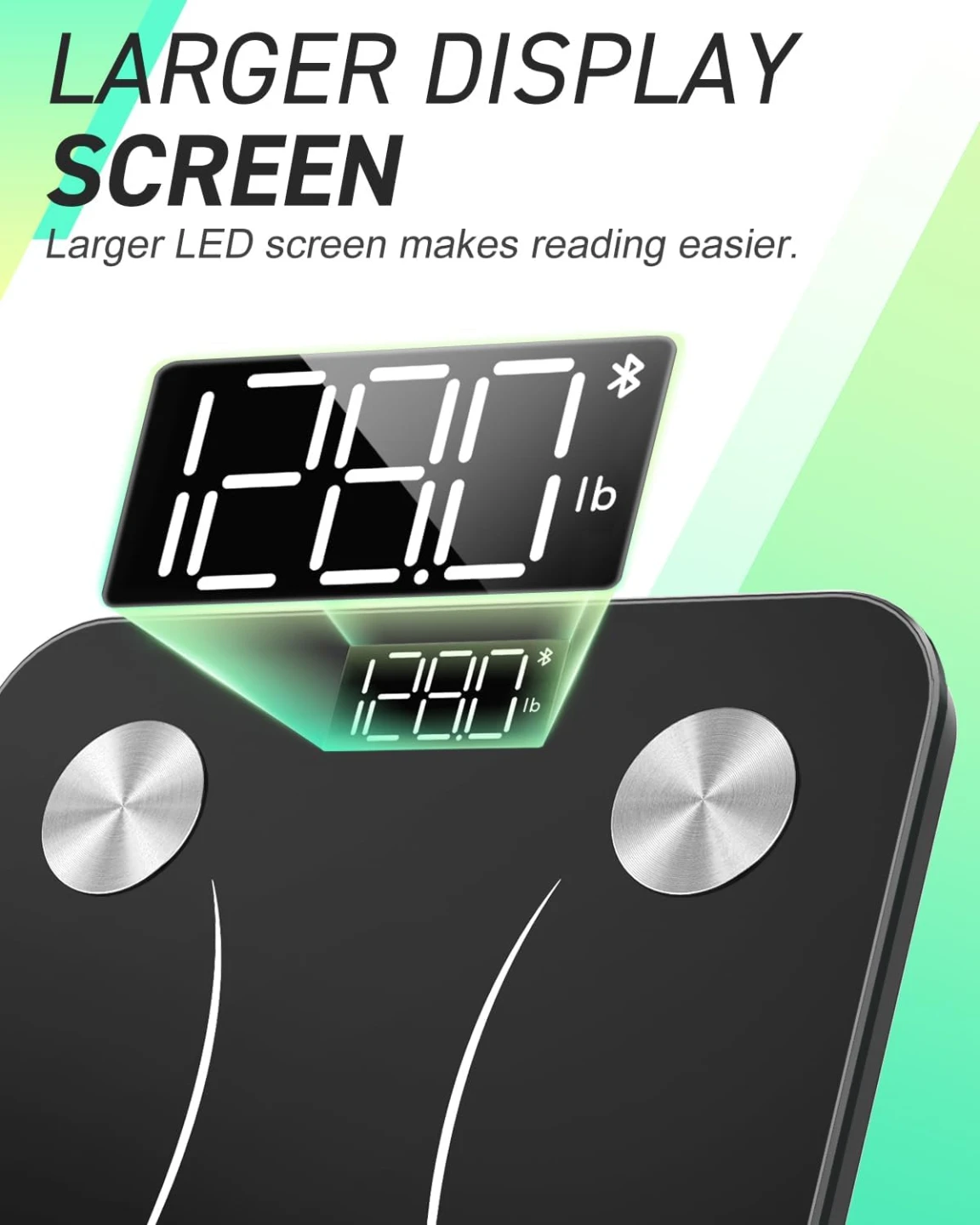 INSMART Bluetooth Smart Scale - Digital Body Fat & BMI Bathroom - photo 2