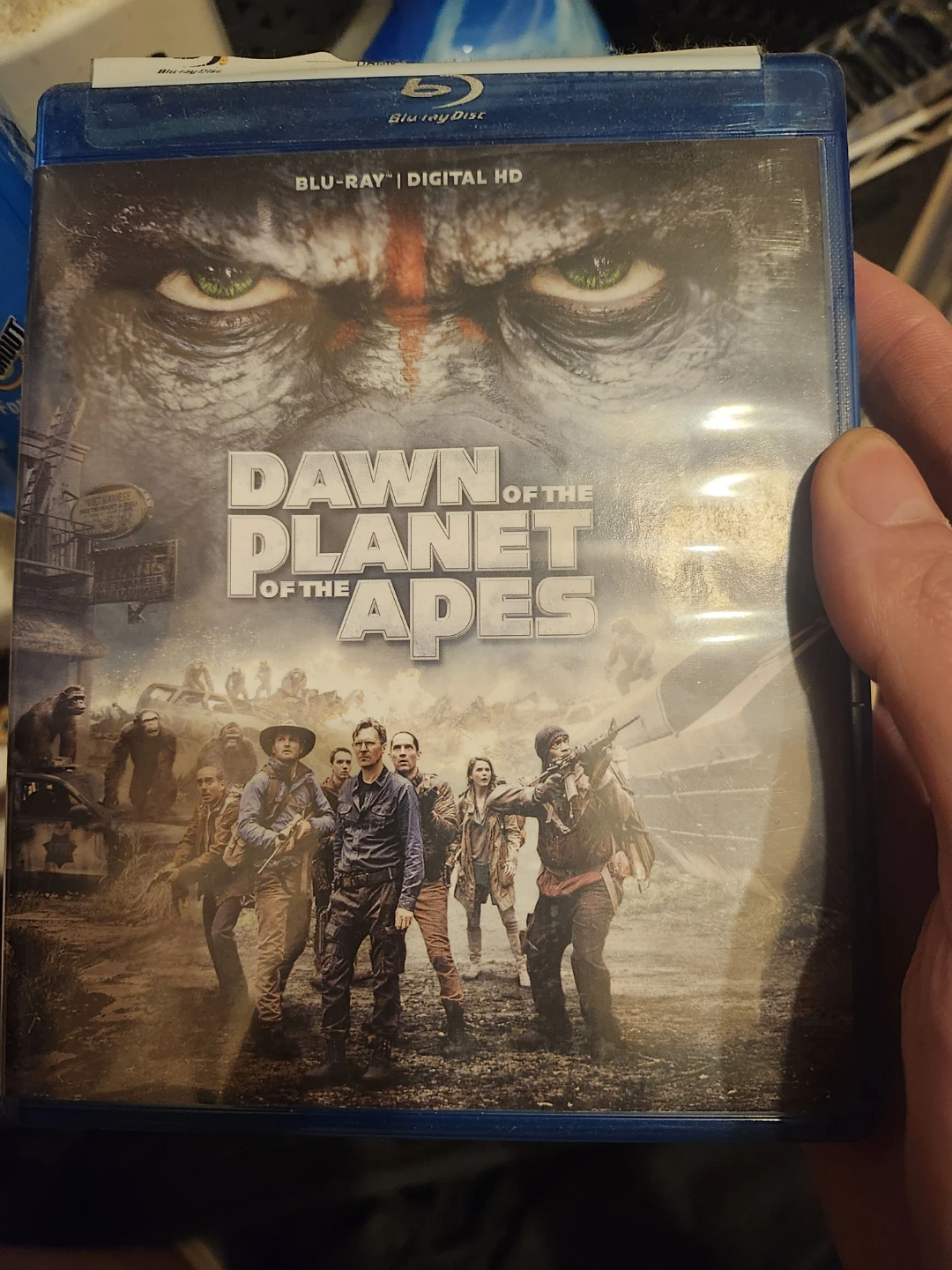 Dawn of the Planet of the Apes Blu-ray