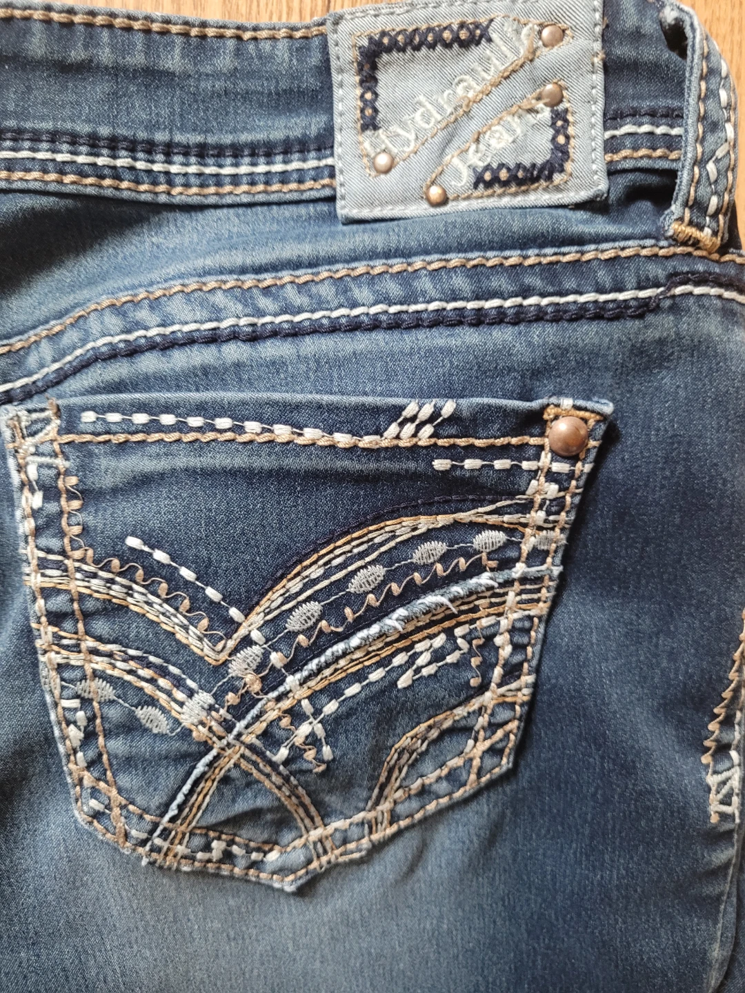 Low rise Hydrollic jeans 11/12 - photo 2