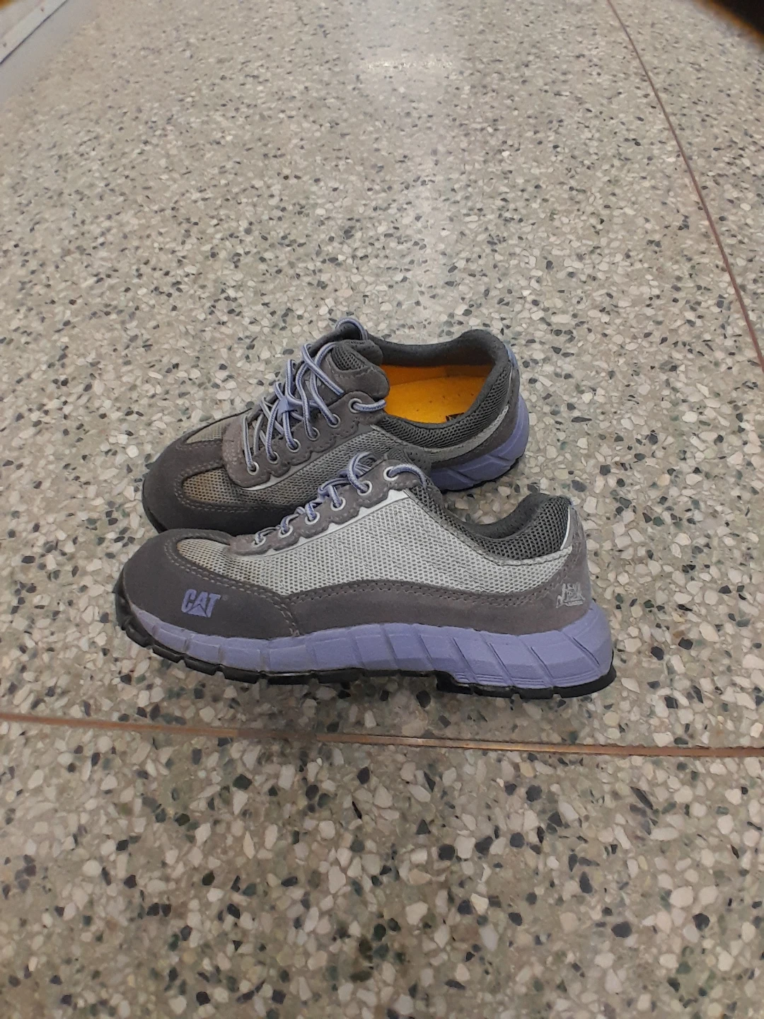 CAT Women's Grey/Lavender Safety Shoes Size 7 - photo 3