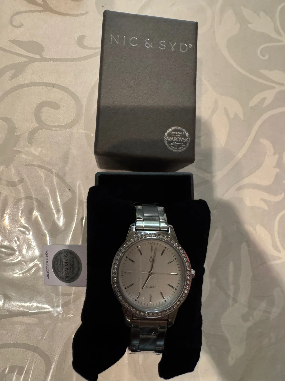 Nic & Syd Quartz Watch with Swarovski Crystals - photo 2