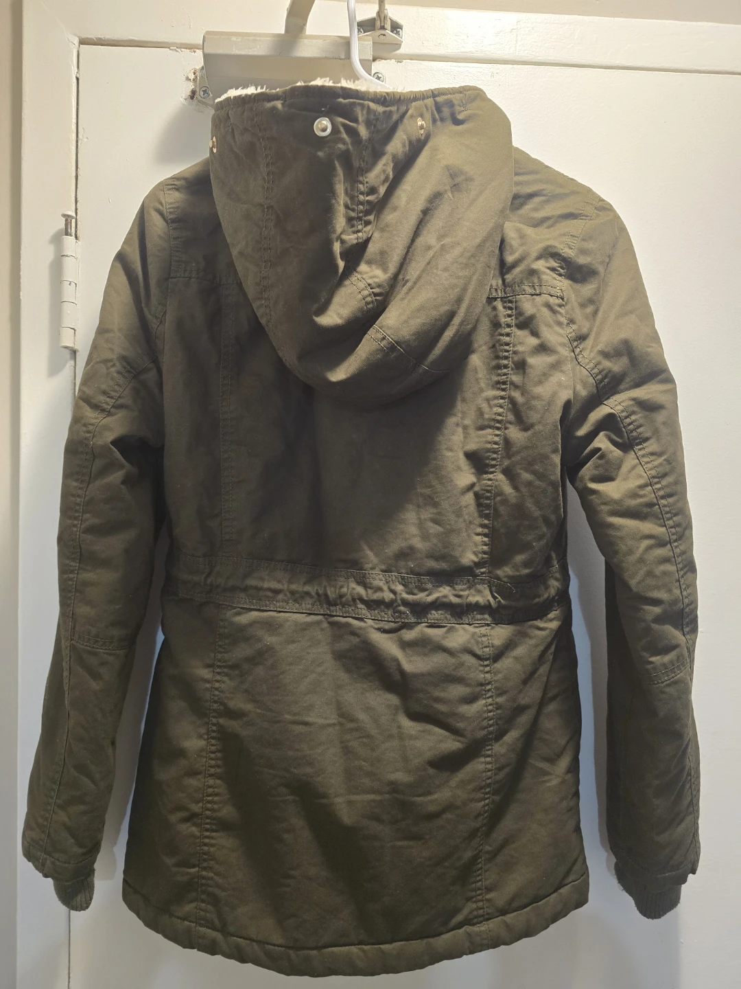 Olive Green Hooded -The Carbin Parka Jacket - photo 2