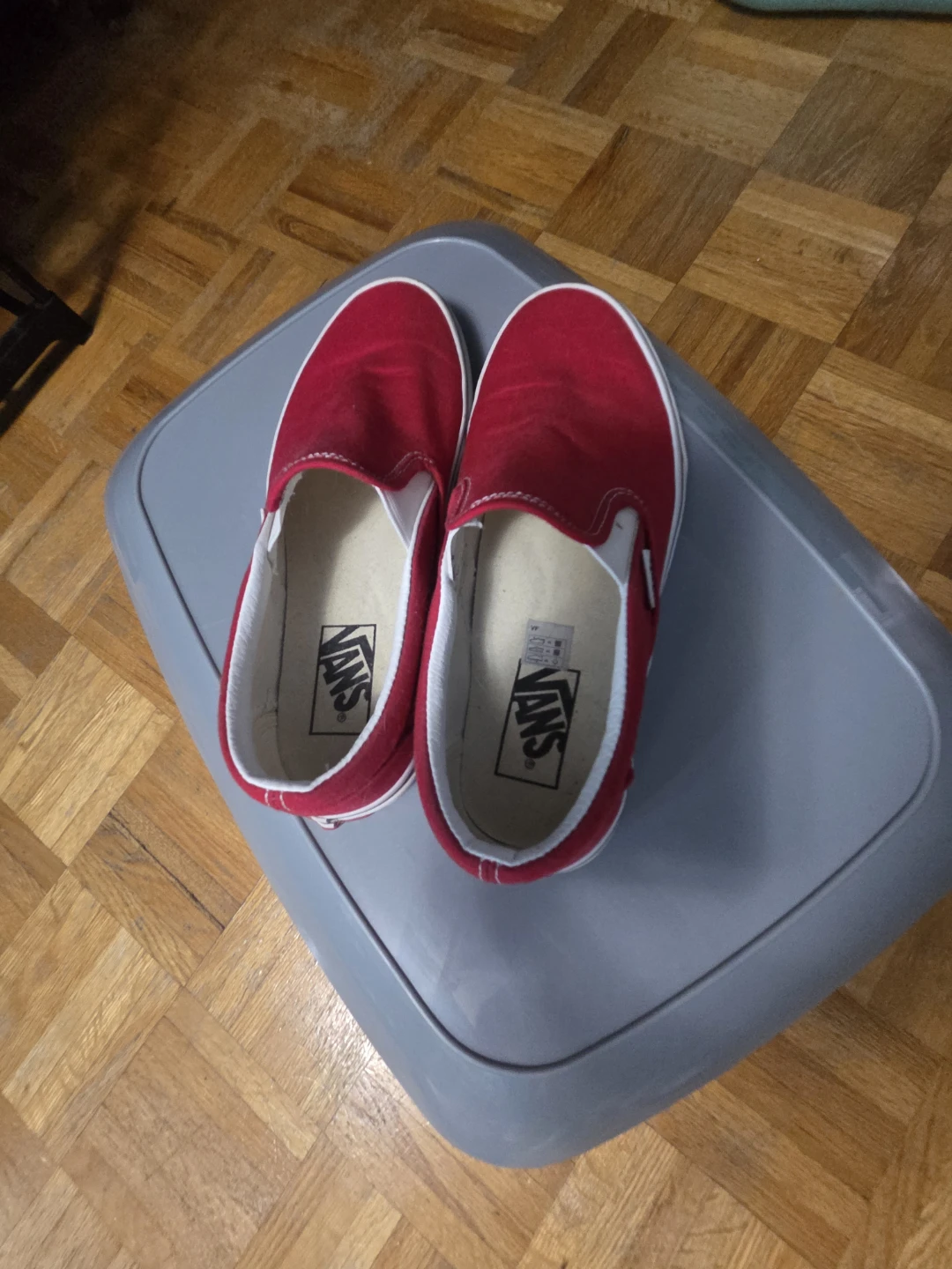 Vans Slip-On Shoes - Red & Pink size 7.5 women's - photo 2