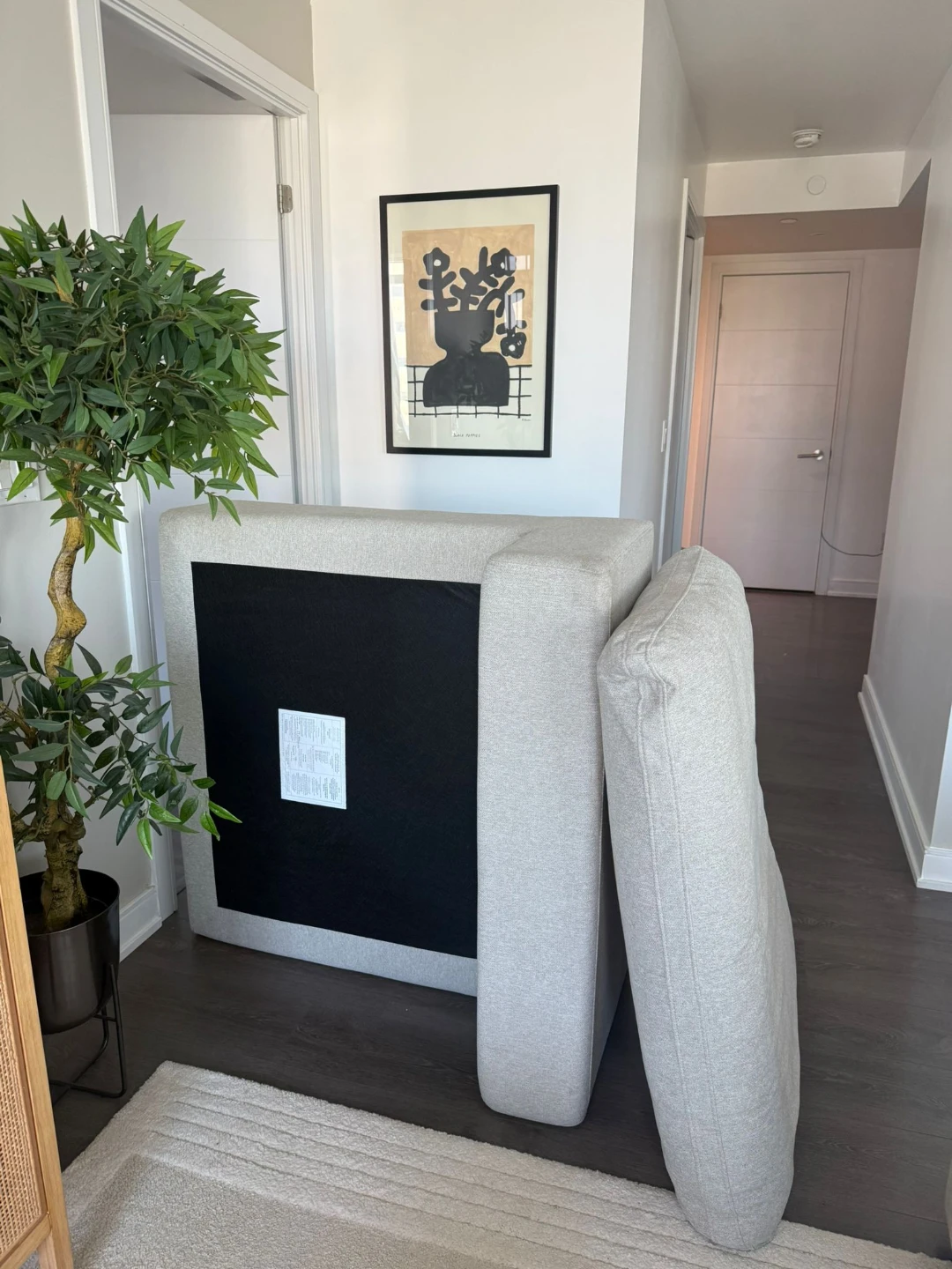 Structube soft module couch (1 piece, only middle) - photo 3