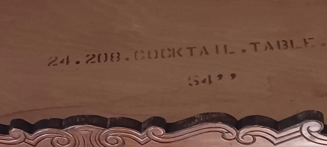 Vintage Wooden Cocktail Table - photo 5