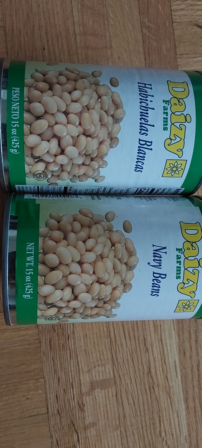 Daisy Farms Navy Beans - 2 x 15 oz cans