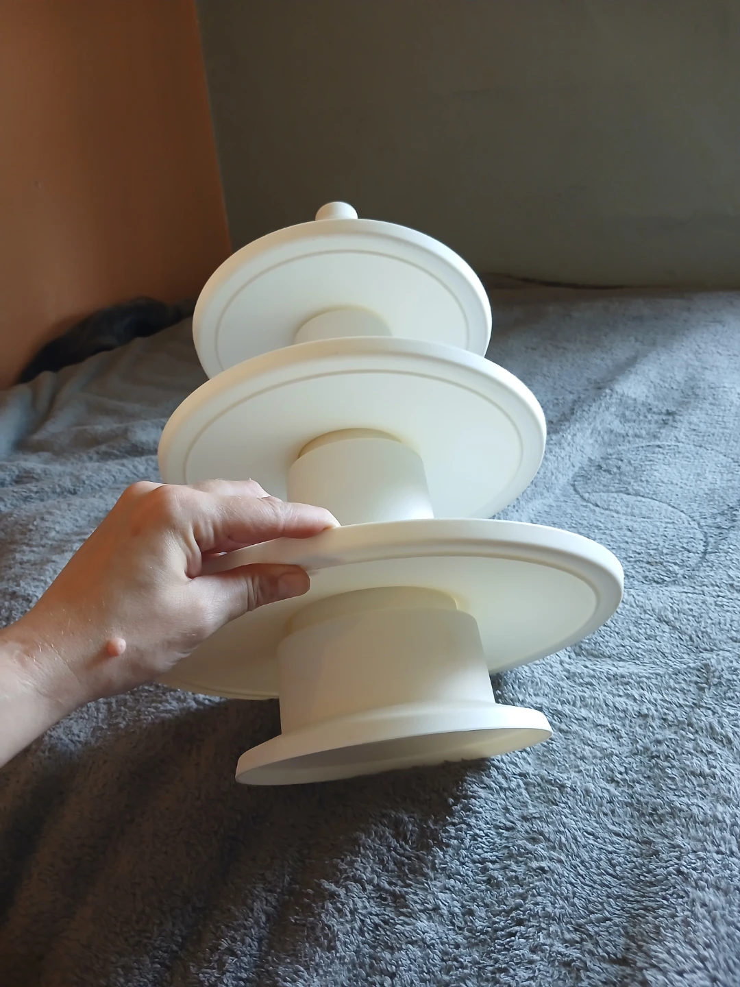 White 3-Tier Serving Stand - photo 3