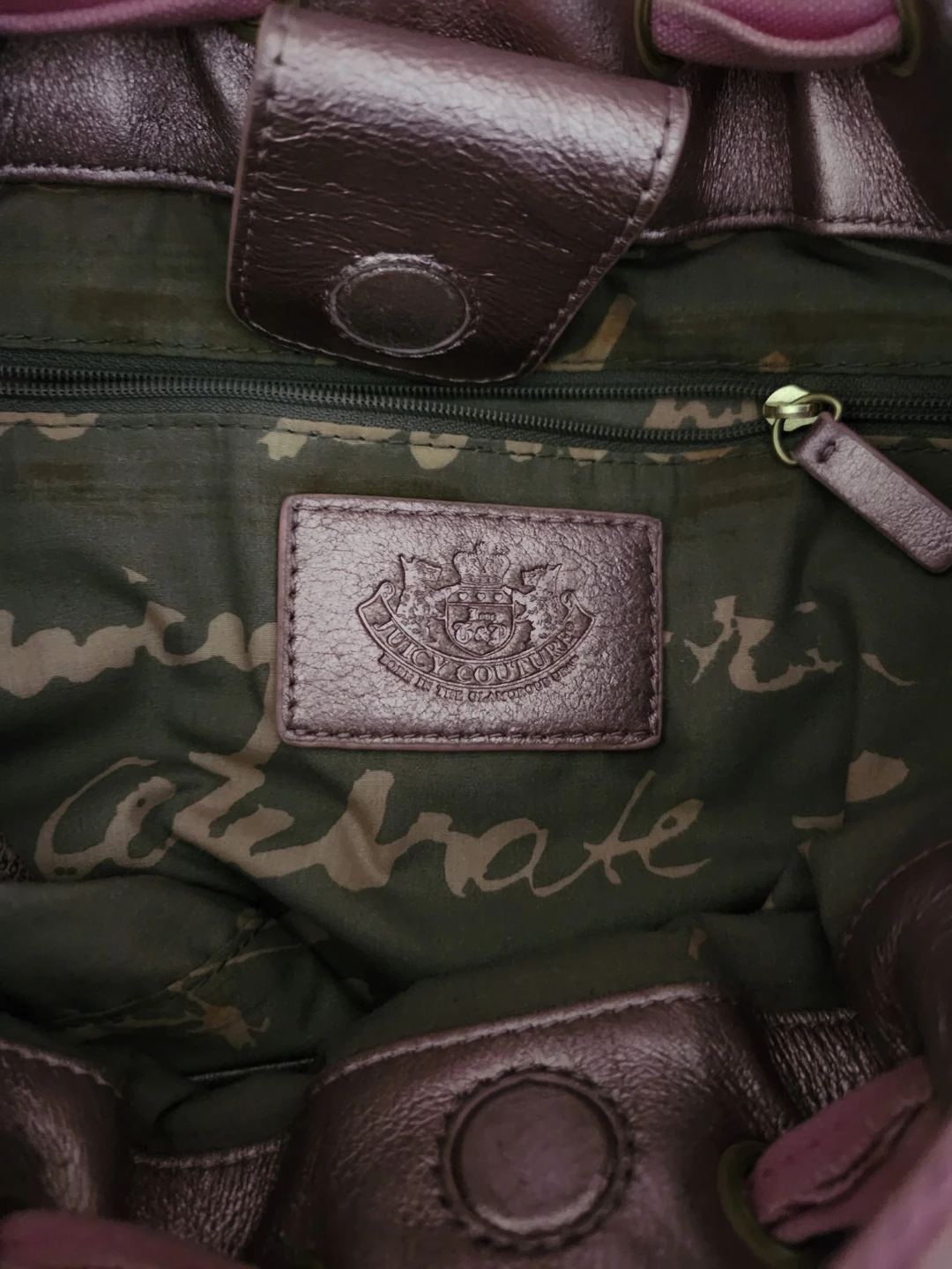 Juicy Couture Pink Velour Bag Very Rare - photo 4