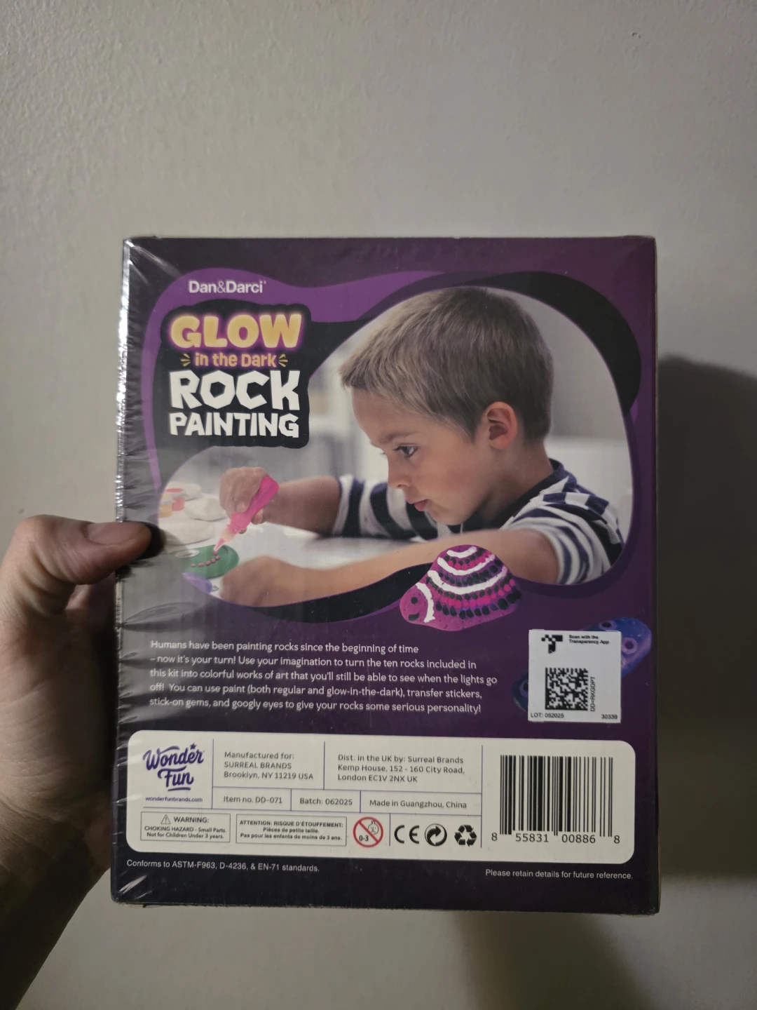 Dan & Darci Glow in the Dark Rock Painting Craft Kit - photo 2