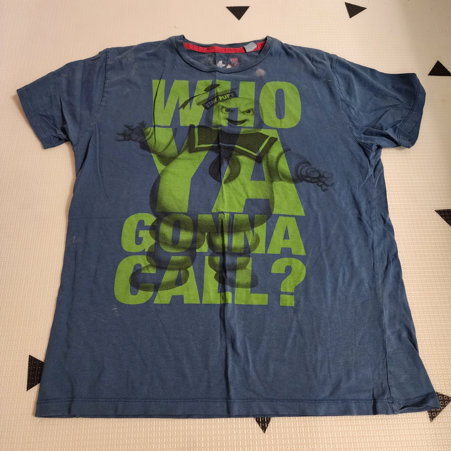 FCUK Ghostbusters Stay Puft T-Shirt Large