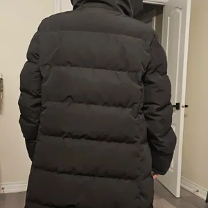TNA Black Puffer Parka Coat