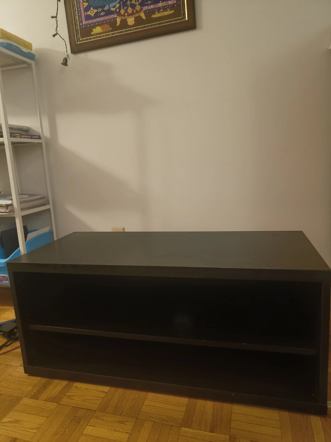 Dark Brown 2-Shelf Bookcase - photo 2