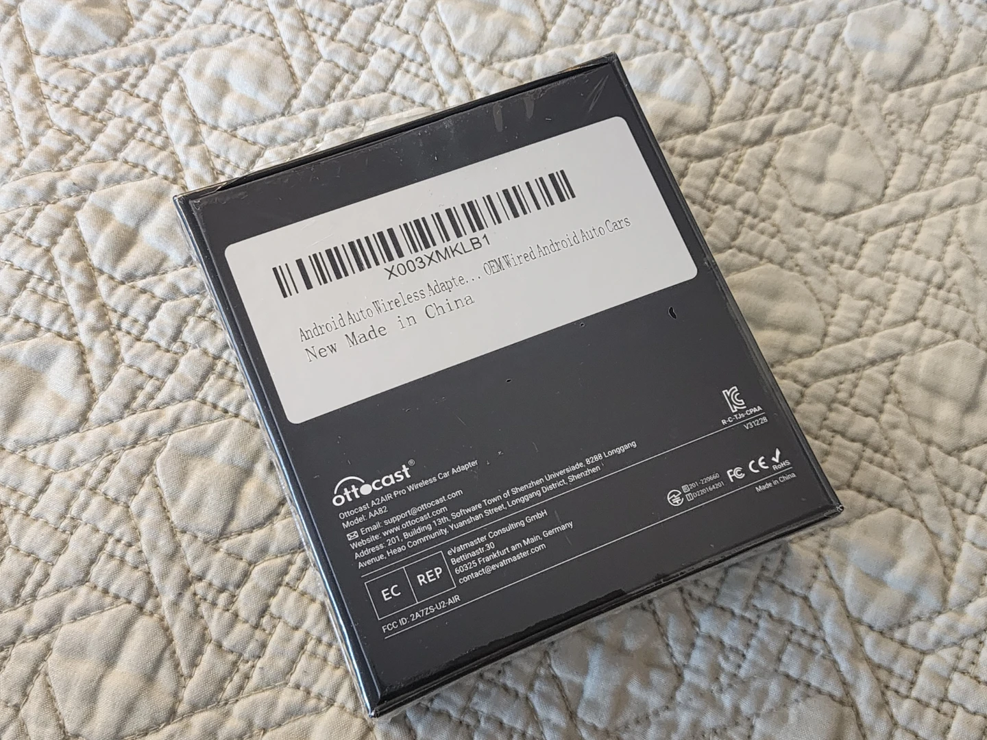 Ottocast A2AIR Pro Wireless Car Adapter 2025 (Android) - photo 2