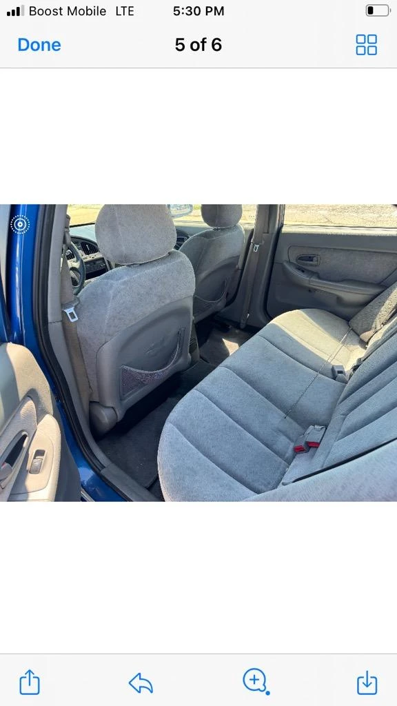 2005 Blue Hyundai Elantra Sedan - photo 3