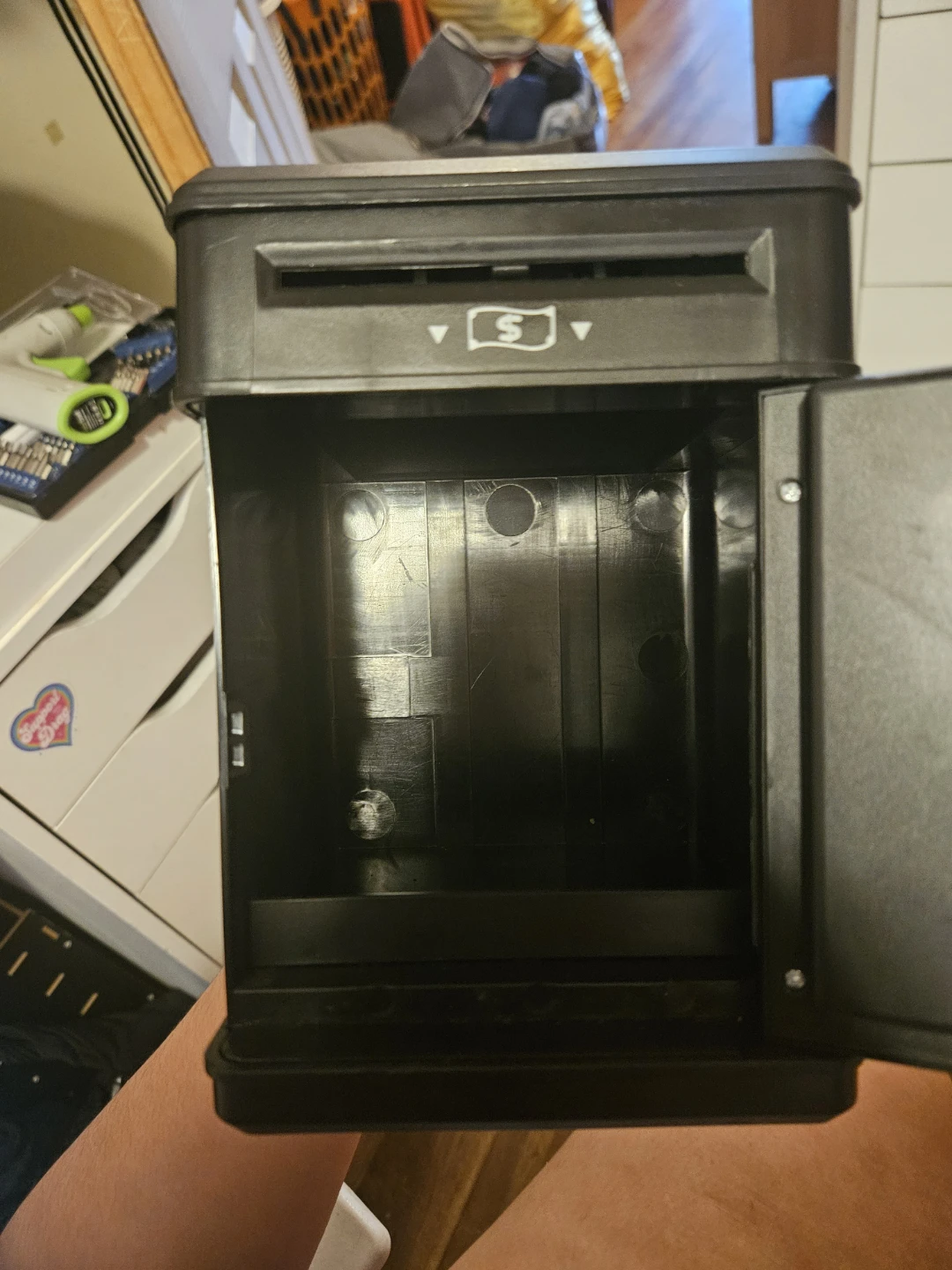 Black Electronic Piggy Bank with Keypad - photo 2