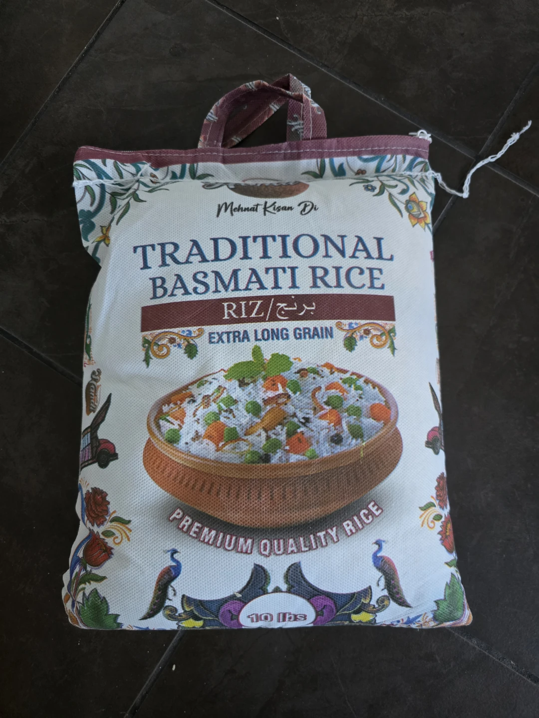 Mehnat Kisan Di 10 lb Traditional Basmati Rice - 10 lbs