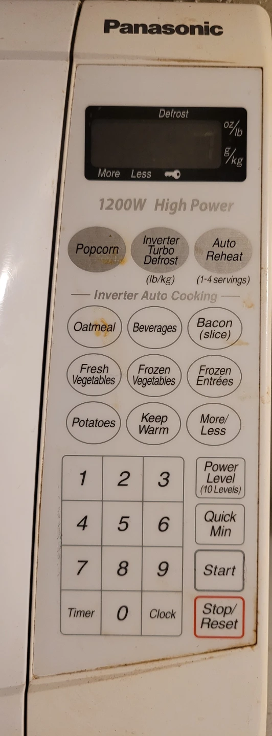 Panasonic 1200W Inverter Microwave - photo 2