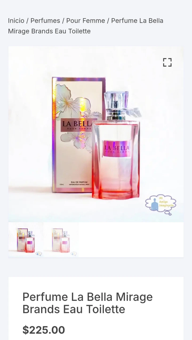 Brand New LA BELLA Perfume - photo 5