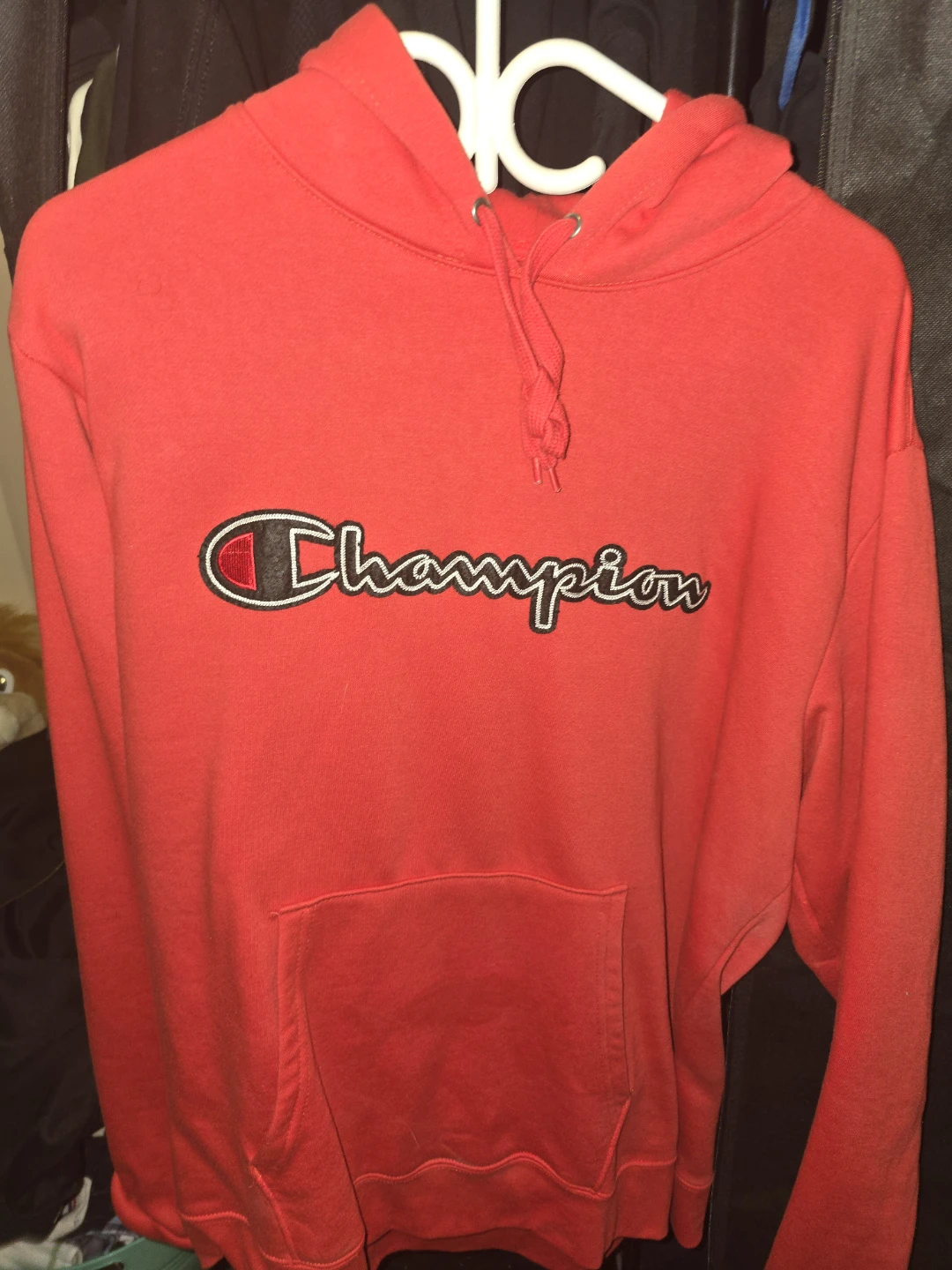 Champion Red Hoodie XL