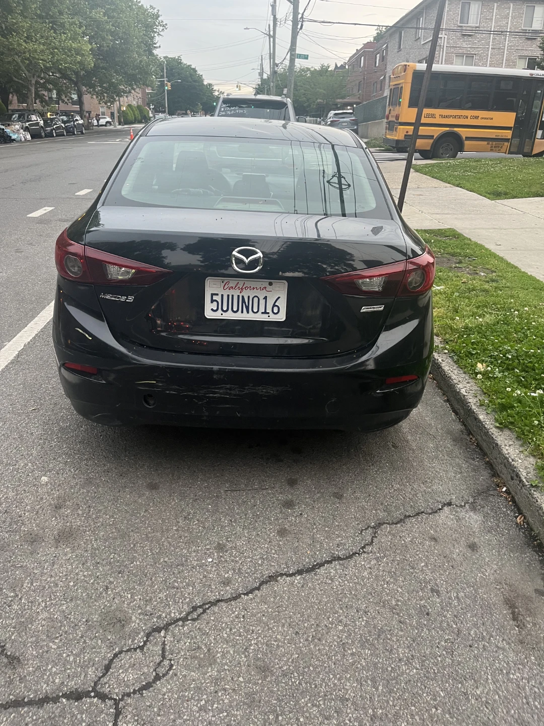 2015 Black Mazda 3 Sedan - photo 3
