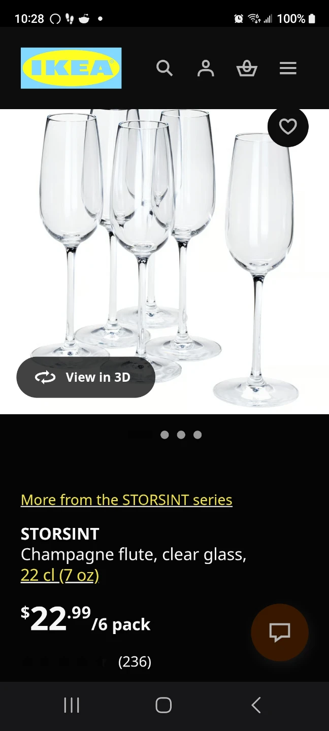 🍾 Champaign glasses new in box