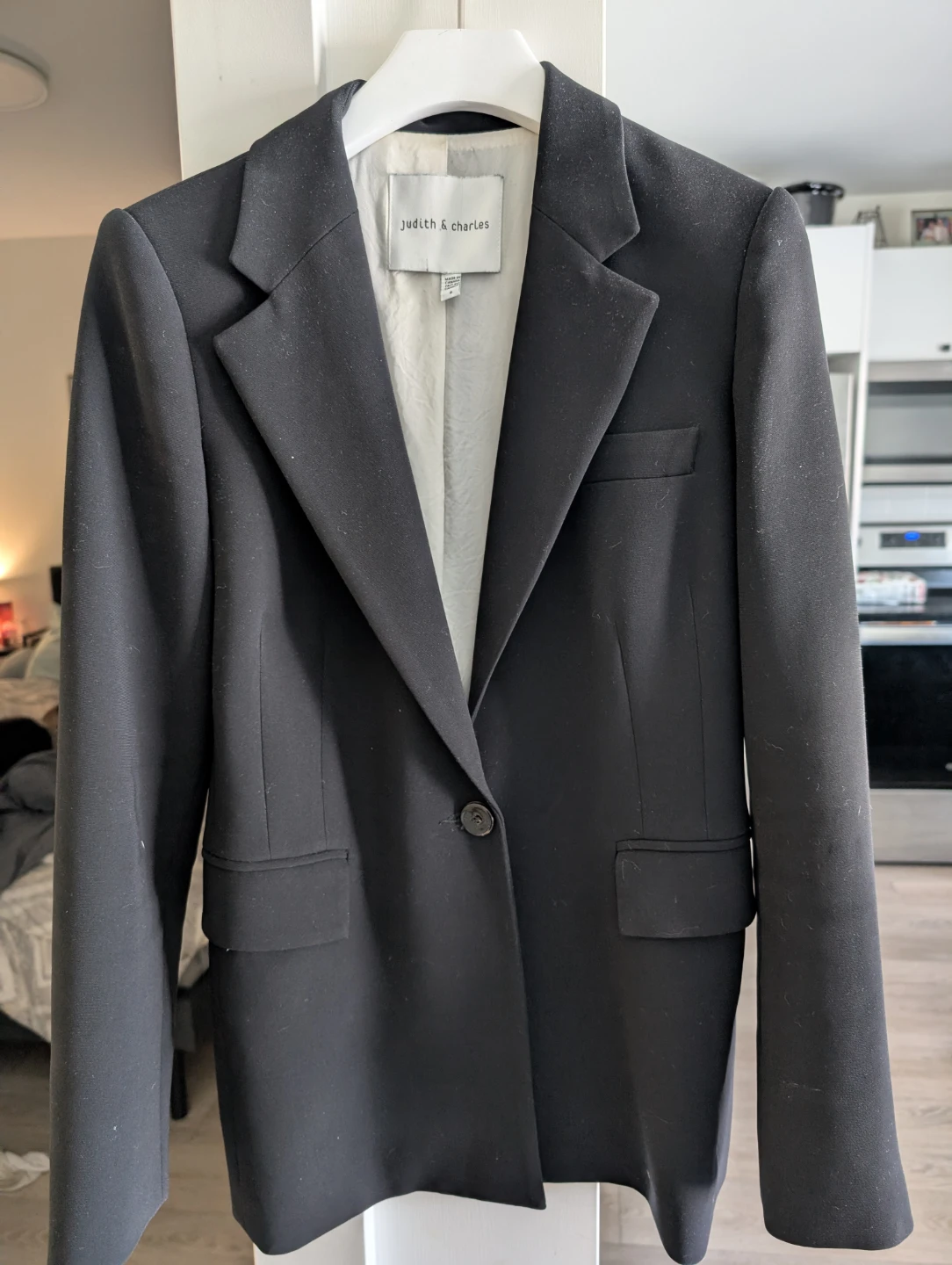 Judith & Charles Black Blazer