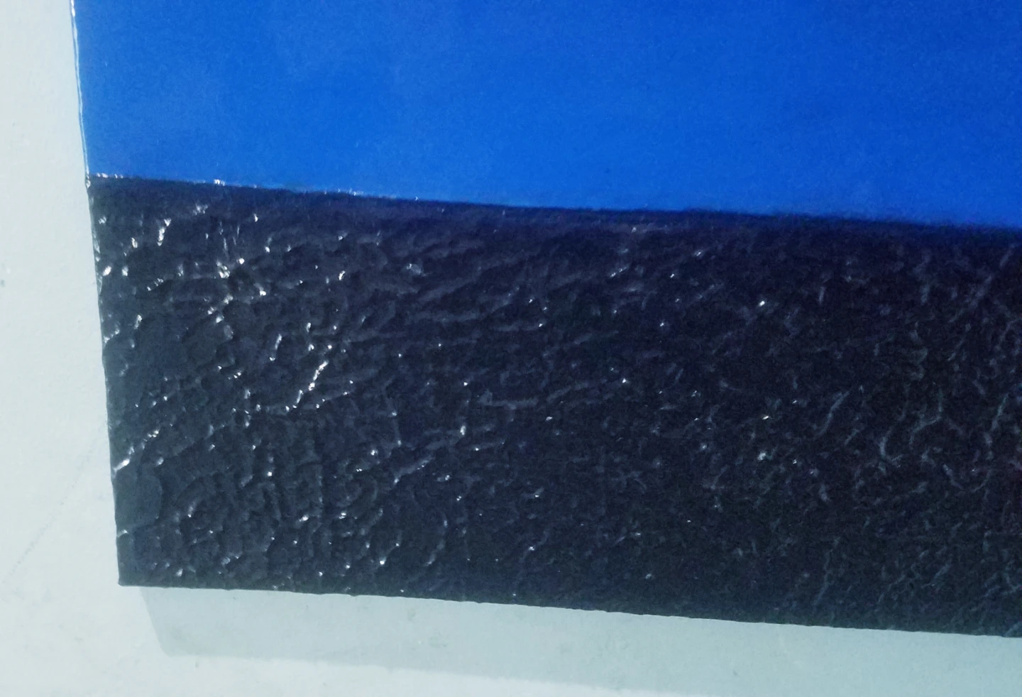 Thin Blue Line Textured Painting Police Law Enforcement NYPD - photo 3