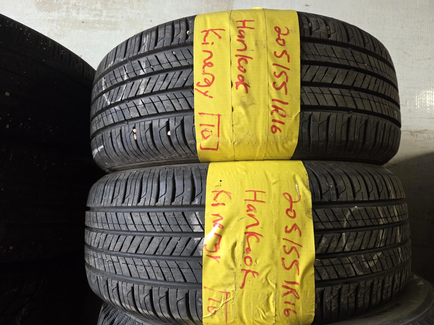 Hankook Kinergy Tires 205/55 R16