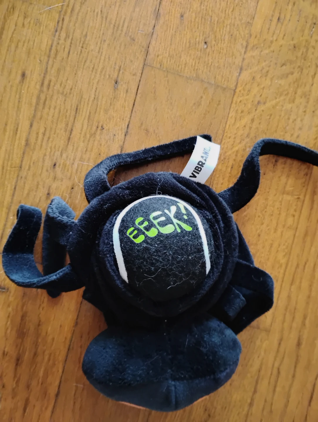 Vibrante! EEK! Black Spider Plush Toy - photo 3