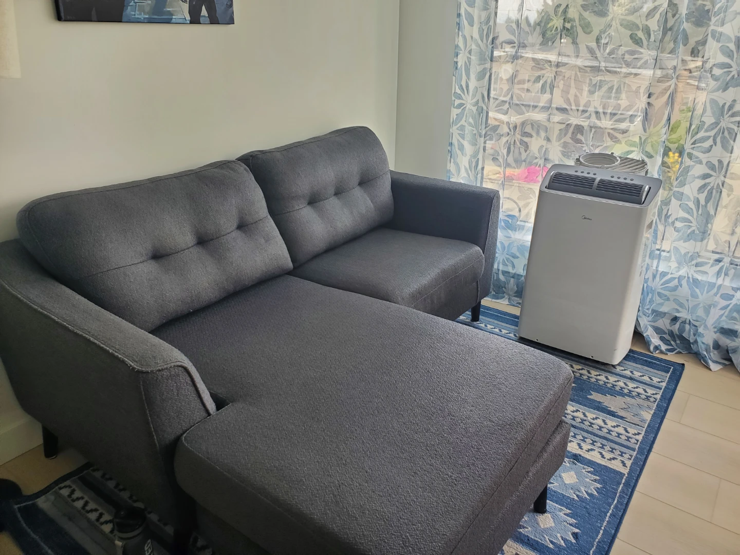 Grey Sectional Couch - photo 2